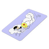 Boy Flying Kite Premium Flexi Magnet Magneet (Linkerzijde)