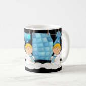 Boy for New Parents & Baby shower Koffiemok (Voorkant rechts)