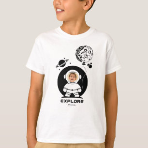 Boy Fun Ontdek meer Astronaut aangepaste foto T-shirt