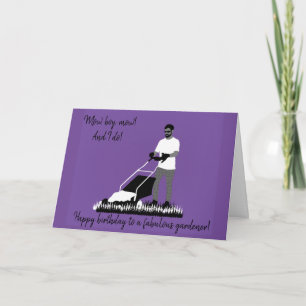 Boy Gardener Birthday Card Kaart