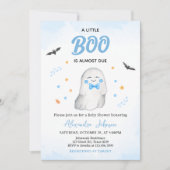 Boy Ghost Halloween Baby shower Kaart (Voorkant)