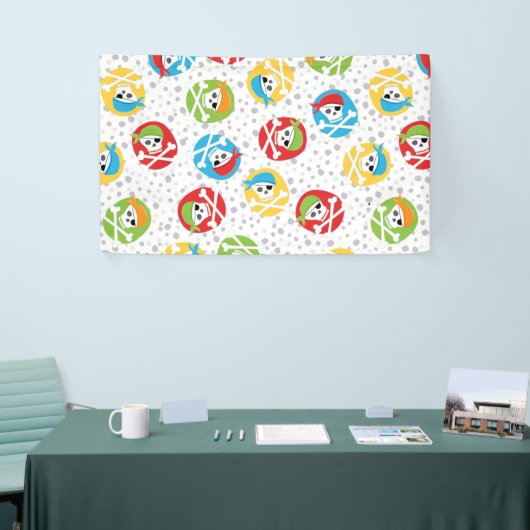Boy Girl Skulls Party Pirate Banner (Beurs)