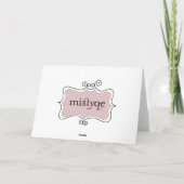 Boy Girl Twin Birthday Wenskaart Kaart (Achterkant)