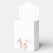 Boy Girl Twins Teddy Bear Baby shower Bedankdoosjes (Geopend)