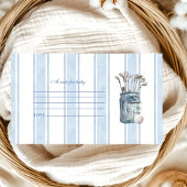 Boy Golf Baby shower Note voor Baby Informatiekaartje