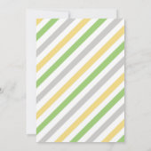 Boy Green Tractor Farm Birthday Party Invitation Kaart (Achterkant)