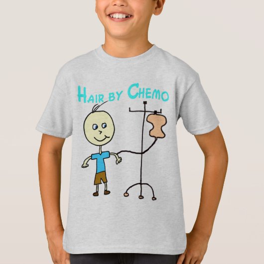 Boy Hair door Chemo T-shirt (Voorkant)
