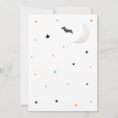 Boy Halloween Little Boo is bijna het gevolg van B Kaart (Achterkant)