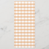 Boy Herfst Kleding Pompoen Herfst Baby shower Menu (Achterkant)