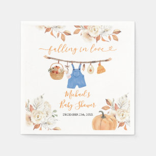 Boy Herfst Kleding Pompoen Herfst Baby shower Servet