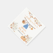 Boy Herfst Kleding Pompoen Herfst Baby shower Servet (Hoek)