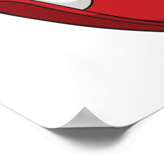 Boy Holding Golden Trophy Award winnaar Poster (Hoek)