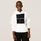 Boy Hoodie sjabloon (Voorkant volledig)
