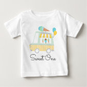 Boy Ice Cream Sweet One 1e Verjaardagsfeestoutfit (Voorkant)
