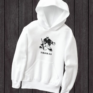 Boy Ice Hockey Goalie Speler Naam Kinder