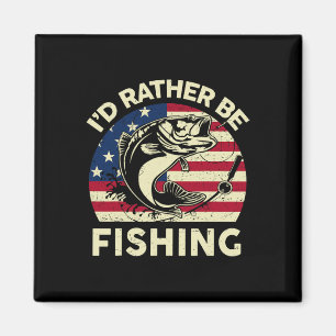 Boy ID liever worden Vissen-shirt Mannen Jeugd Kin Magneet