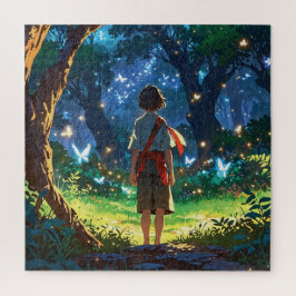 Boy in magical forest legpuzzel
