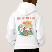 BOY/KIDS DABBING FUTURE LESSONS LEARN HOODIE  (Achterkant)