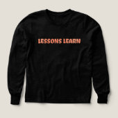 Boy/Kids Energy Flow Lessons Learn Long Sleeve (Voorkant)