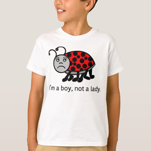Boy Lady Bug T-shirt (Voorkant)