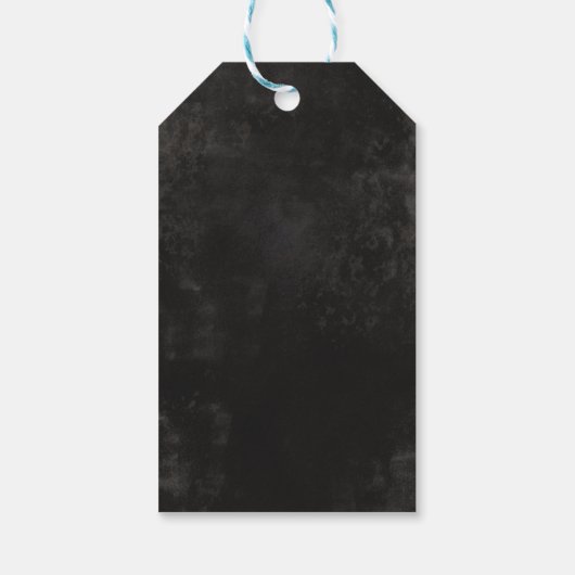 Boy Little Boo Theme Baby shower Dank u Cadeaulabel (Achterkant)