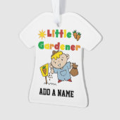 Boy Little Gardener Ornament (voorkant)