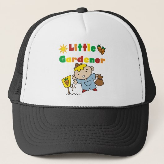 Boy Little Gardener Trucker Pet (Voorkant)