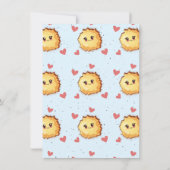 Boy Little Latke Chanoeka Baby shower Kaart (Achterkant)