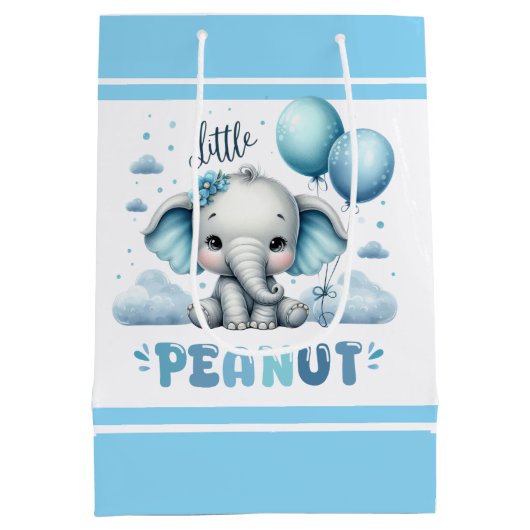 Boy Little Peanut  Medium Cadeauzakje (Achterkant)