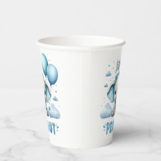 Boy Little Peanut  Papieren Bekers (Rechts)