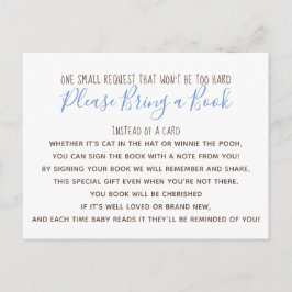 Boy Little Pumpkin Herfst Baby shower Boek Kaart