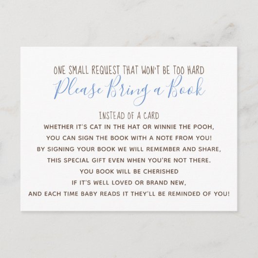 Boy Little Pumpkin Herfst Baby shower Boek Kaart (Voorkant)