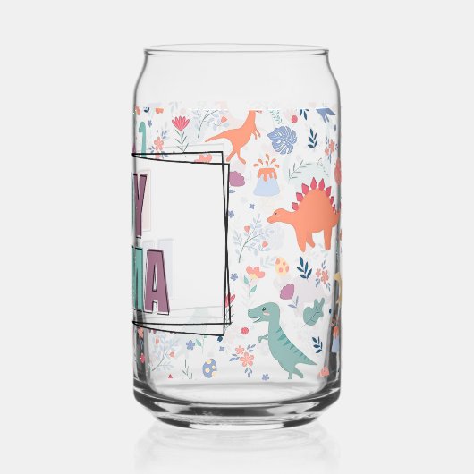 Boy Mama Blikvorm Glas (Achterkant)