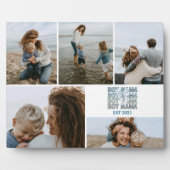 Boy Mama Custom Photo Collage Fotoplaat (Voorkant)