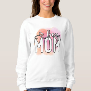 Boy Mama Mom Gift voor Mama Moederdag Trui