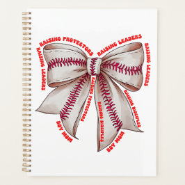 Boy Mom Croquette Bow Affirmatie Bloemen Planner