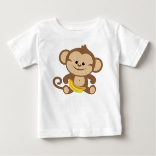 Boy Monkey With Banana
