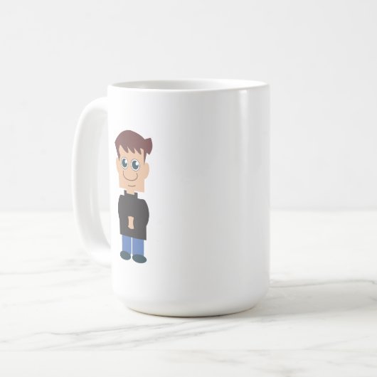 Boy Norm Chibi Koffiemok (Voorkant links)