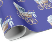 Boy oh Boy Blue Baby Carriage  Cadeaupapier (Rol Hoek)