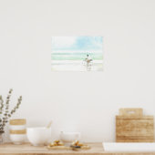 Boy on Bicycle Poster (Keuken)