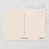  Boy op een Turkije Thanksgiving Briefkaart (Achterkant)