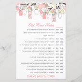 Boy or Girl Old Wives Tale Baby Shower with Answer (Voorkant)