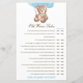 Boy or Girl Old Wives Tale Baby Shower with Answer (Voorkant)