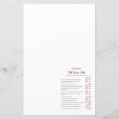 Boy or Girl Old Wives Tale Baby Shower with Answer (Achterkant)