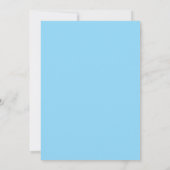 Boy or Girl Pastel Gender Reveal Invitation Kaart (Achterkant)