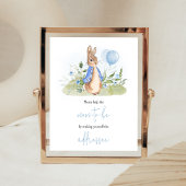 Boy Peter Rabbit Baby shower Envelope Poster