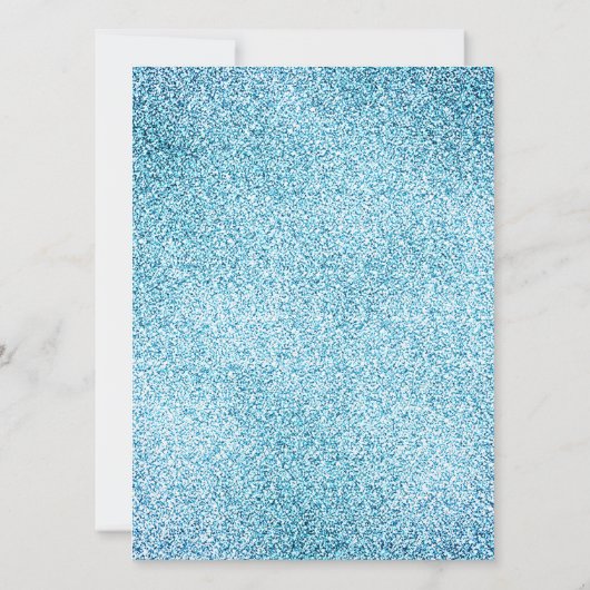 Boy Photo Winter Wonderland voor Jongen Kaart (Achterkant)