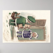 Boy Pig Champagne Shamrock Dedoor Poster (Voorkant)