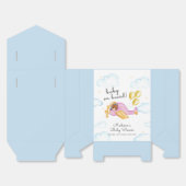 Boy Pilot Teddy Bear Balloon Airplane Baby Shower  Bedankdoosjes (Ongevouwen)