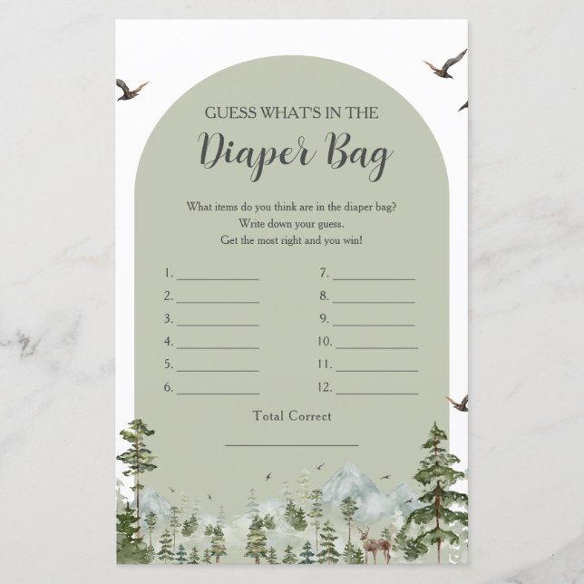 Boy Pine Tree Forest Mountain Wat zit er in een lu (Voorkant)